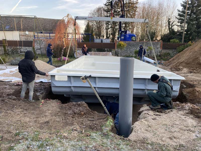 Terrassement pour piscine Beaune